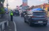Polsek Abiansemal Hadir Di Simpang Rawan, Strong Point Sore Berikan Rasa Aman Pengguna Jalan