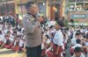 Bhabinkamtibmas Ungasan Tanamkan Karakter Positif kepada Siswa Baru Lewat Edukasi Anti-Bullying dan Bahaya Narkoba