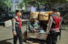 Patroli Malam Sat Samapta Polres Klungkung Sambangi Pasar Galiran, Perkuat Kamtibmas.