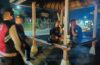 Patroli Malam Sat Samapta Polres Klungkung Sambangi Rest Area Goa Lawah, Jaga Kamtibmas Tetap Kondusif.