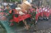 Kerja Bakti Bersih Pasar Penebel, Danramil Ajak Semua Elemen Wujudkan Lingkungan Bersih
