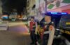 Patroli Malam Sat Samapta Polres Klungkung Sambangi Pasar Senggol, Ciptakan Rasa Aman bagi Masyarakat.
