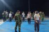 Bhabinkamtibmas dan Babinsa Desa Kutampi Latih PBB Satlinmas, Tingkatkan Kesiapan Hadapi Lomba.