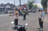 Wakapolsek Mengwi Laksanakan Wasdal Personel Pengaturan Lalu Lintas Pagi Hari