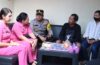 Kapolresta Denpasar Jenguk Personel yang Sakit, Beri Dukungan Dan Semangat