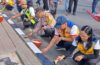 Polsek Dentim Bersama Kementerian PU Gelar Aksi Bersih Bahu Jalan, Wujud Semangat Gotong Royong Sambut HUT RI ke-81