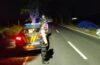 Antisipasi Kejahatan Dinihari, Polsek Abiansemal Gelar Patroli & Strong Point Di Jalur Sunyi