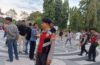 Cegah Gangguan Kamtibmas di Ruang Publik, Polsek Dentim Gelar Patroli KRYD di Lapangan Bajra Sandhi