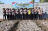 Perkuat Swasembada Pangan, Polsek Abiansemal Tanam Jagung di Subak Mambal