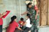 Babinsa Jegu Kawal Posyandu 6 SPM, Balita dan Ibu Hamil Dapat Pemeriksaan