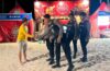 Jalak Nusa Lembongan Patroli Malam di Pantai Mahagiri, Jaga Kamtibmas Kawasan Wisata.