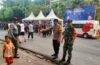 Atensi Car Free Day, Bhabinkamtibmas Sumerta Kelod Bersama Babinsa dan Linmas Pastikan Kegiatan Aman dan Lancar
