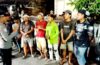 Tingkatkan Keamanan Wilayah Bhabinkamtibmas Sading Kolaborasi dengan Linmas Laksanakan Patroli Malam