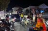 Polsek Kuta Utara Siagakan Personel Lancarkan  Arus Lalin di Simpang Short Cut
