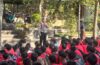 Polsek Mengwi Sosialisasikan Tertib Berlalu Lintas di SMPN 1 Mengwi