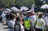 Satlantas Polres Klungkung Atur Lalu Lintas di Goa Lawah, Berikan Rasa Aman bagi Pemedek