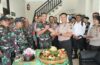 Momentum HUT TNI Ke-81, Polsek Abiansemal Teguhkan Sinergitas Bersama Koramil 1611-05 ABS