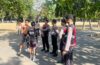 Pantau Situasi Kamtibmas, Samapta Polresta Denpasar Laksanakan Patroli Jalan Kaki