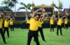 Jaga Kebugaran dan Kekompakan, Polres Klungkung Gelar Olahraga Bersama dan Jalan Sehat