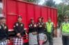 Demi Kelancaran Upacara Melasti, Babinsa Pajahan Kawal Perjalanan Warga Menuju Pantai Soka