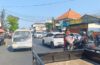 Antrean BBM Mengular di Kapal, Patroli Biru Polres Badung Hadir Jaga Kelancaran  .