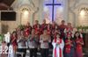 Minggu Kasih, Kapolsek Mengwi Pererat Silaturahmi dengan Jemaat Gereja Galang Ning Hyan