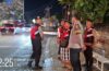 Unit Samapta Polsek Kuta Utara  Tingkatkan Patroli Malam Di Jalur  Wisata Jalan Munduk Catu Canggu