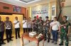 Kapolsek Kuta Sampaikan Ucapan Selamat HUT TNI ke-80 di Pangkalan TNI AU Ngurah Rai