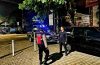 Polsek Kuta Utara Patroli Subuh Sambangi Kantor Perbankan BPD Gatsu Barat
